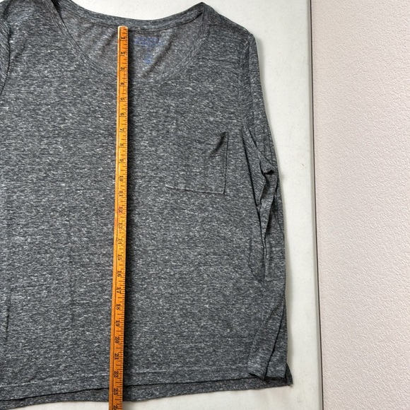 Gap linen‎ blend long sleeve pocket tshirt - Picture 9 of 9